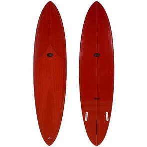 AQSS MIDDIE MIDLENGTH SURFBOARD MAROON