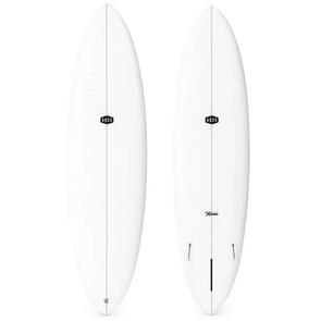 AQSS MIDLENGTH SURFBOARD CLEAR WHITE