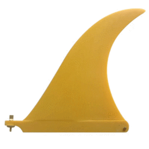 AQSS SINGLE FIN - ORANGE 10"