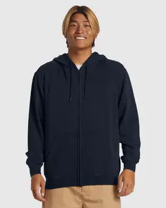 QUIKSILVER SALT WATER ZIP HOODIE DARK NAVY