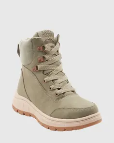 ROXY CEMENT BOOT KARMEL OLIVE GREEN