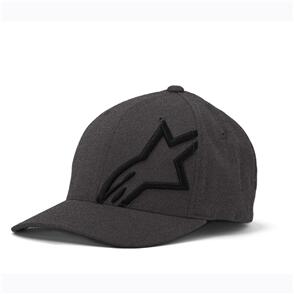 ALPINESTARS CORP SHIFT 2 CURVED BRIM HAT DARK HEATHER/BLACK 