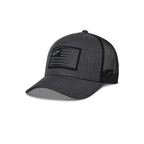 ALPINESTARS FLAG SNAPBACK HAT CHARCOAL HEATHER/BLACK 