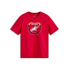 ALPINESTARS PLATE CSF TEE RED
