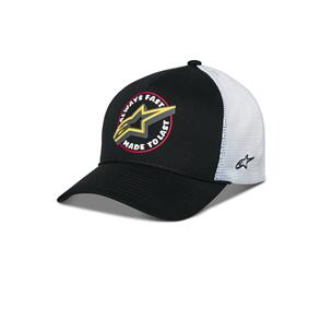ALPINESTARS AORBIT TRUCKER HAT BLACK/WHITE ONE SIZE