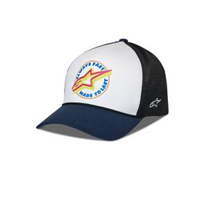ALPINESTARS AORBIT TRUCKER HAT WHITE/NAVY/BLACK ONE SIZE