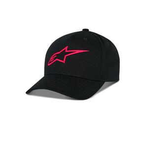ALPINESTARS AGELESS SNAPBACK HAT BLACK/RED ONE SIZE
