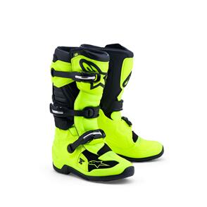 ALPINESTARS 2027 TECH-7S MX BOOTS YELLOW FLUORO/BLACK