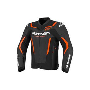ALPINESTARS ROAD  GP FORCE V2 LEATHER JACKET BLACK/RED FLUORO