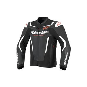 ALPINESTARS ROAD  GP FORCE V2 LEATHER JACKET BLACK/WHITE