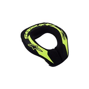 ALPINESTARS SEQUENCE YOUTH NECK ROLL YELLOW FLUORO/BLACK 