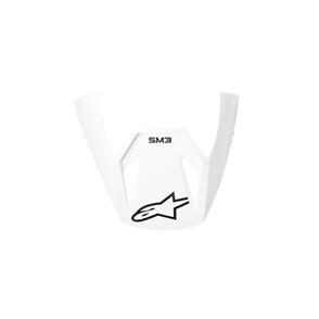 ALPINESTARS S-M3 SOLID VISOR WHITE GLOSS