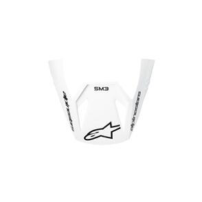 ALPINESTARS S-M3 RADIUM VISOR BLACK/WHITE/GRAY GLOSS