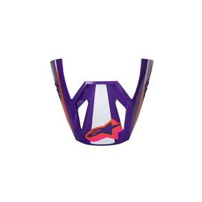ALPINESTARS S-M3 HEAT VISOR WHITE/PURPLE/PINK GLOSS