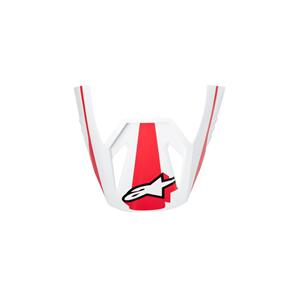 ALPINESTARS S-M3 HEAT VISOR RED/WHITE/BLACK GLOSS