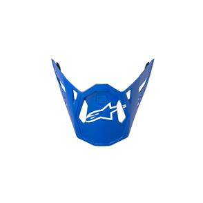 ALPINESTARS S-M10 VISOR FLOOD METALLIC BLUE/MEDIUM BLUE/BLACK CARBON MATTE/GLOSS