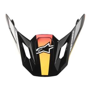 ALPINESTARS S-M7 RISE VISOR BLACK/YELLOW FLUORO/PINK GLOSS