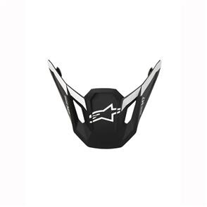 ALPINESTARS S-M7 DASHER VISOR BLACK/WHITE MATTE