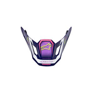 ALPINESTARS S-M7 DEED VISOR PURPLE/PINK GLOSS