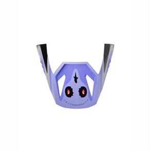 ALPINESTARS S-M3 VISOR JETTSON GRAY/PURPLE/BLACK GLOSS