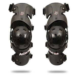 ASTERISK CARBON CELL 1.2 PAIR KNEE BRACE CARBON