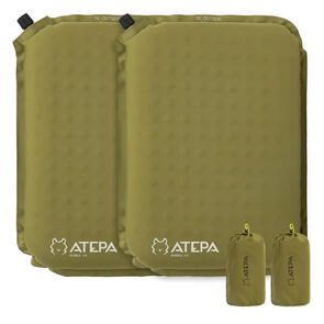 ATEPA INFLATABLE FOAM SEAT CUSHION TWIN PACK