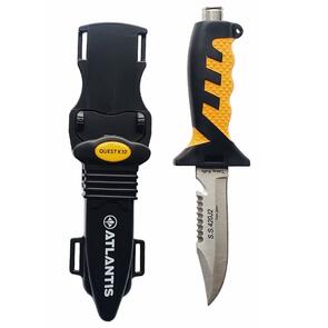 ATLANTIS QUEST K10 KNIFE YELLOW