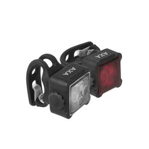 AXA BIKE FRONT & REAR LIGHT SET NITELINE 44-R