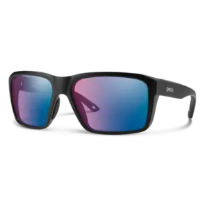 SMITH BACKCAST - MATTE BLACK - CHROMAPOP GLASS POLARCHROMIC ROSE BLUE MIRROR