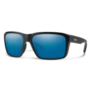 SMITH BACKCAST - MATTE BLACK - CHROMAPOP GLASS POLARIZED BLUE MIRROR