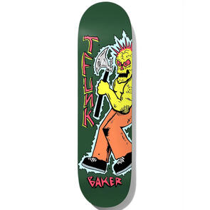 BAKER SKATEBOARDS DECK TFUNK AXE MAN DECK 8.38