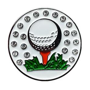 WALKINSHAW BALL MARKER W/CRYSTALS BALL ON TEE