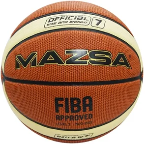 MAZSA BASKETBALL FIBA APPROVED CREAM RIBBED