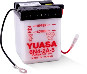 TOPLITE BY YUASA TOPLITE BATTERY 6N4-2A-5 [NO ACID]