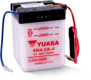 TOPLITE BY YUASA TOPLITE BATTERY 6N4-2A-4 [NO ACID]