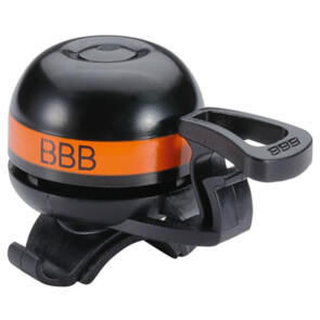 BBB EASYFIT DELUXE BIKE BELL BLACK/ORANGE