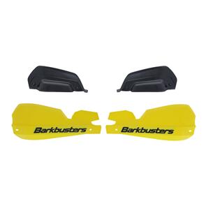 BARKBUSTERS BBBHG20300YE BARKBUSTERS HANDGUARD VPS - YELLOW (PLASTIC GUARD ONLY)