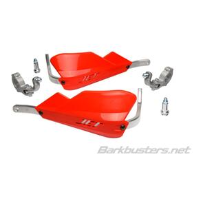 BARKBUSTERS HANDGUARD JET TAPERED H/BARS - RED