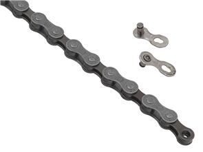 YBN BICYCLE CHAIN 8 SPEED GRAY / BROWN