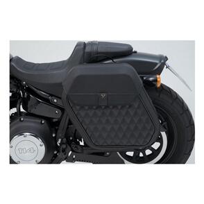 SW MOTECH BC.HTA.18.682.20300 SW MOTECH LEGEND GEAR SIDE BAG SYSTEM LEFT LH2 HARLEY DAVIDSON FXFB FAT BOB FXFBS FAT BOB