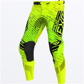 FXR YOUTH PODIUM MX PANT 25 - HIVIS/LIME/BLACK 