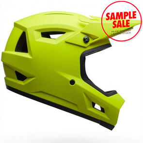BELL BIKE HELMETS SAMPLE - SANCTION 2 HELMET NEON YELLOW