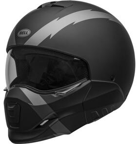 BELL MOTO HELMETS BELL BROOZER ARC MATT BLK/GRY