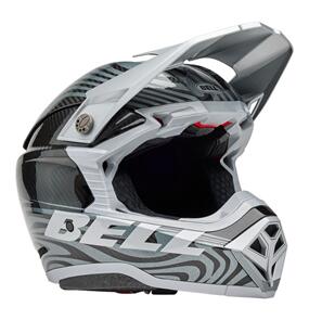 BELL MOTO HELMETS 2025 MOTO-10 SPHERICAL HELMET CORTEX GLOSS SILVER/GREY