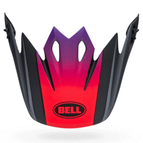 BELL MOTO HELMETS MX-9 MIPS PEAK ALTER EGO MATT BLK/RED