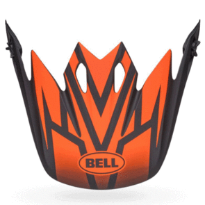 BELL MOTO HELMETS MX-9 MIPS PEAK DISRUPT MATT BLK/ORANGE