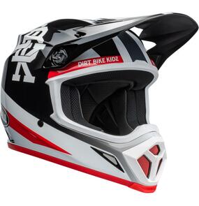 BELL MOTO HELMETS 2025 MX-9 MIPS HELMET TWITCH DBK BLK/WHT