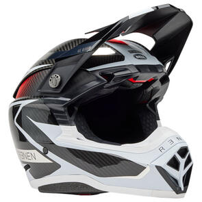 BELL MOTO HELMETS 2025 MOTO-10 SPHERICAL HELMET RENEN RAYCONM/GBK/WH