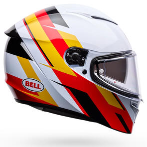 BELL MOTO HELMETS LITHIUM NOVA ECE WHITE/RED