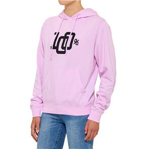 100% VARSITY WOMENS PULLOVER HOODED FLEECE LILAC 